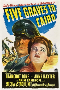 Watch Five Graves to Cairo (1943) Online FREE